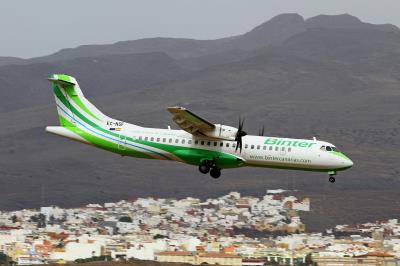 Photo of aircraft EC-NSF operated by Binter Canarias