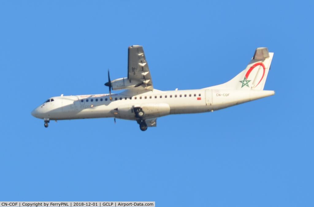 Photo of aircraft CN-COF operated by Royal Air Maroc Express