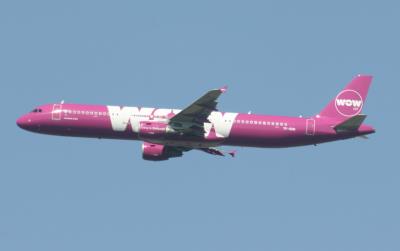 Photo of aircraft TF-SON operated by Wow Air