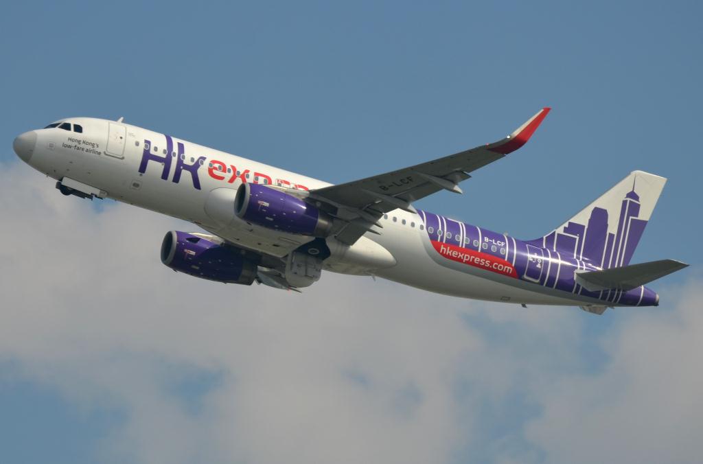 Photo of aircraft B-LCF operated by Hong Kong Express