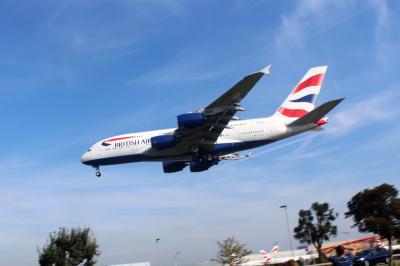 Image of aircraft registration G-XLEH - A A380-841 operated by British Airways