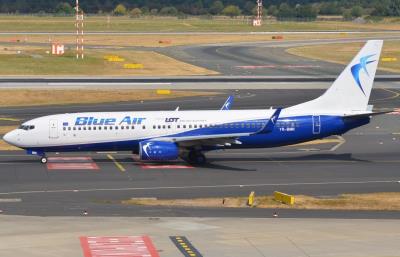 Photo of aircraft YR-BMN operated by Blue Air
