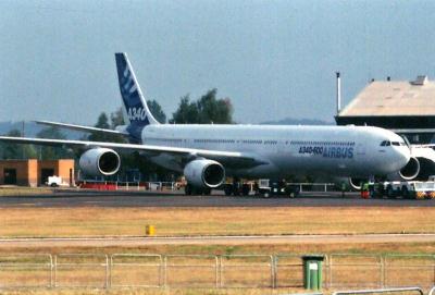 Image of aircraft registration F-WWCA - A A340-642 operated by Airbus Industrie