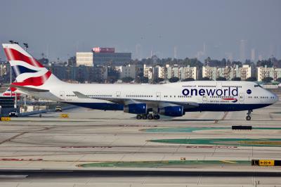 Image of aircraft registration G-CIVZ - A 747-436 operated by British Airways