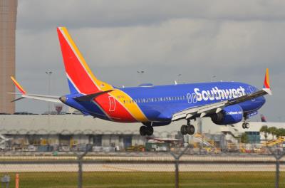 Photo of aircraft N8741L operated by Southwest Airlines