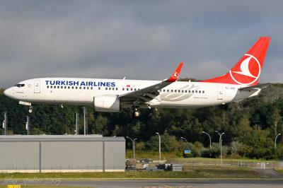 Photo of aircraft TC-JHO operated by Turkish Airlines