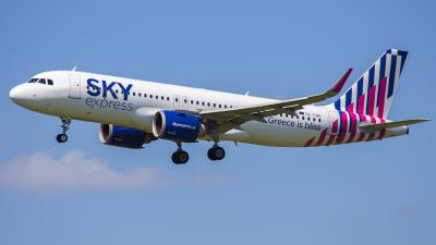 Photo of aircraft SX-CHG operated by Sky Express