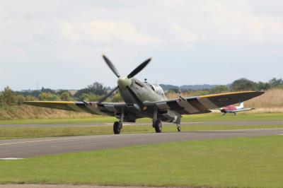 Photo of aircraft G-CLXB (ML295) operated by Biggin Hill Heritage Hangar Ltd