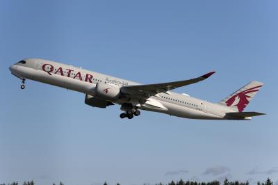 Photo of aircraft A7-ALW operated by Qatar Airways