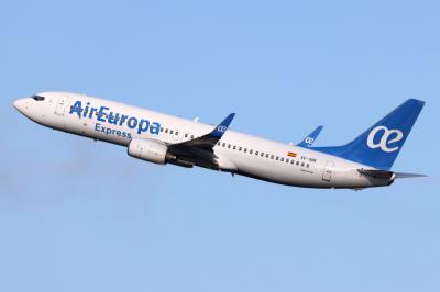 Photo of aircraft EC-OBK operated by Air Europa Express