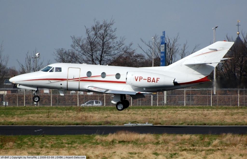 Photo of aircraft VP-BAF operated by Laret Aviation Ltd