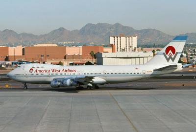 Photo of aircraft N533AW operated by America West Airlines