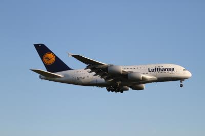 Image of aircraft registration D-AIMH - A A380-841 operated by Lufthansa
