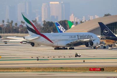 Image of aircraft registration A6-EVD - A A380-842 operated by Emirates