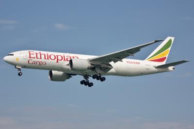 Image of aircraft registration ET-APU - A 777-F6N operated by Ethiopian Airlines