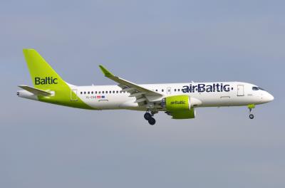 Image of aircraft registration YL-CSG - A A220-300 operated by Air Baltic