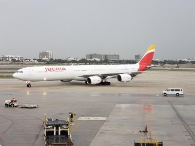 Image of aircraft registration EC-JFX - A A340-642 operated by Iberia
