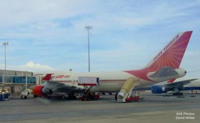 Image of aircraft registration VT-EVA - A 747-437 operated by Air India