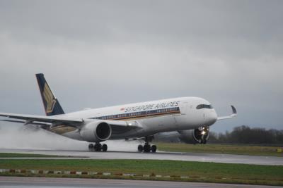 Photo of aircraft 9V-SMB operated by Singapore Airlines