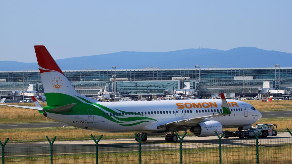 Photo of aircraft EY-787 operated by Somon Air
