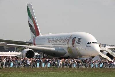 Photo of aircraft A6-EUV operated by Emirates