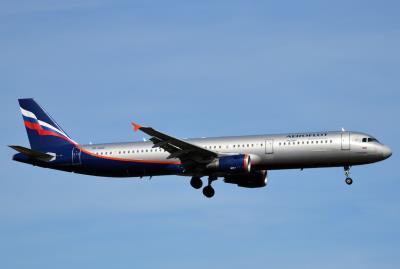 Image of aircraft registration VP-BQX - A A321-211 operated by Aeroflot - Russian Airlines