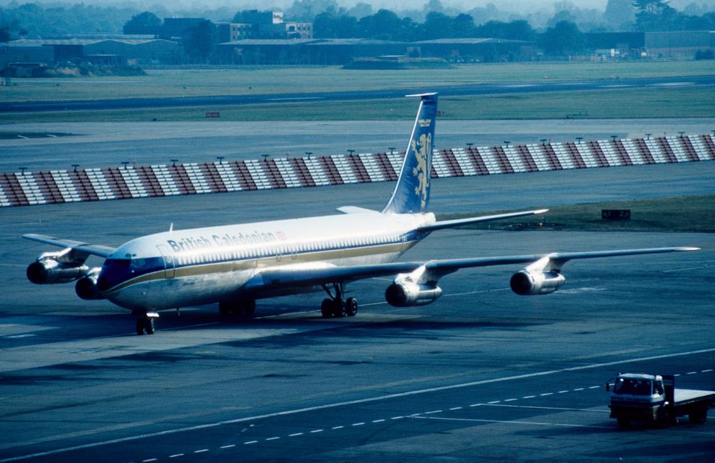 Photo of aircraft G-AXRS operated by British Caledonian Airways