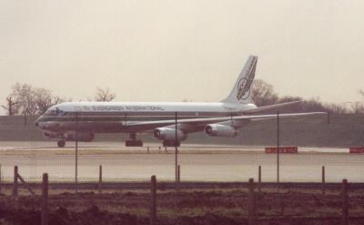 Image of aircraft registration N816EV - A DC-8-63CF operated by Evergreen International Airlines