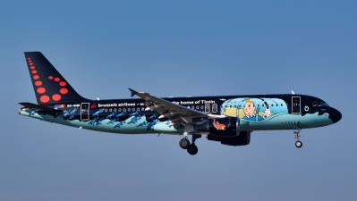 Image of aircraft registration OO-SNB - A A320-214 operated by Brussels Airlines
