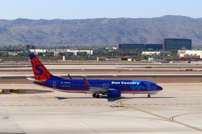 Photo of aircraft N823SY operated by Sun Country Airlines
