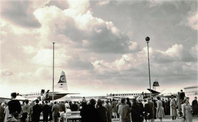 Image of aircraft registration D-ANIZ - A Vickers/BAC Viscount-814 operated by Lufthansa