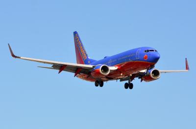 Image of aircraft registration N266WN - A 737-7H4(WL) operated by Southwest Airlines