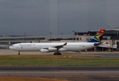 Photo of aircraft ZS-SXC operated by South African Airways