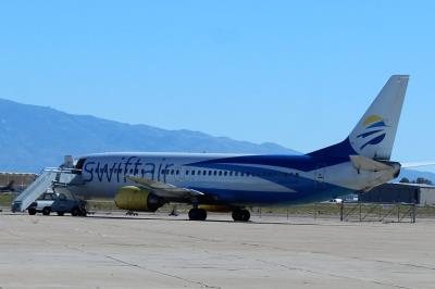 Photo of aircraft N418US operated by Swift Air