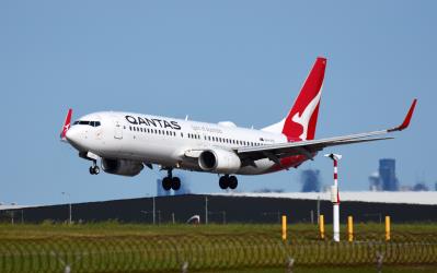 Photo of aircraft VH-VYE operated by Qantas