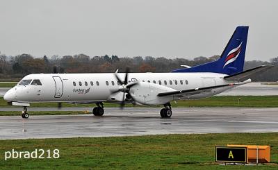 Image of aircraft registration G-CERZ - A Saab 2000 operated by Eastern Airways