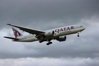 Photo of aircraft A7-BFX operated by Qatar Airways Cargo