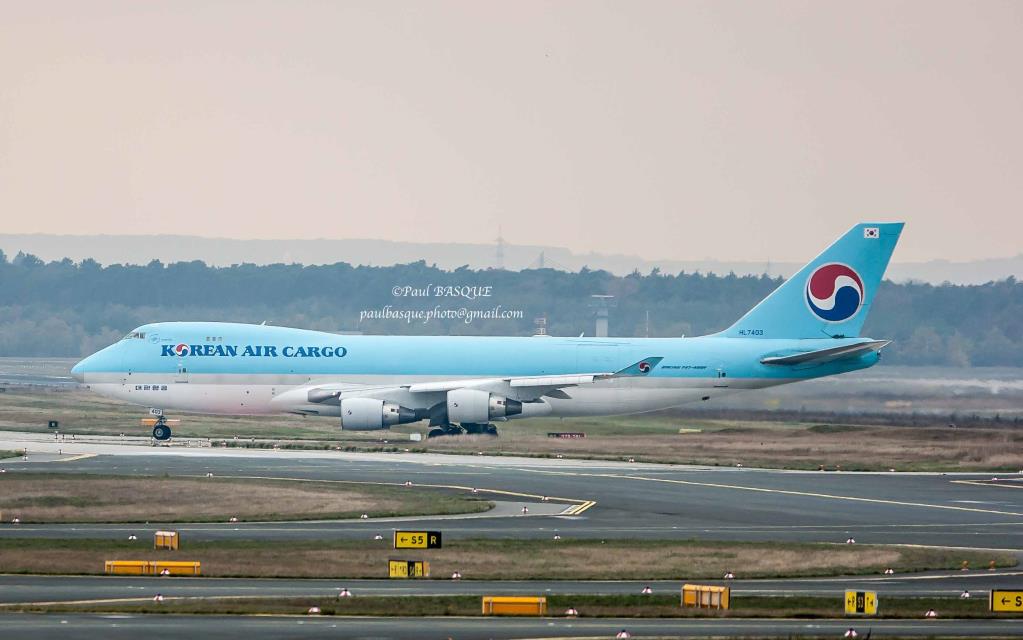 Photo of aircraft HL7403 operated by Korean Air Lines