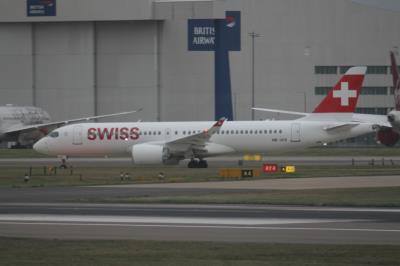 Photo of aircraft HB-JCS operated by Swiss
