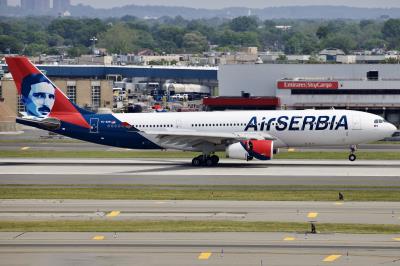 Photo of aircraft YU-ARB operated by Air Serbia