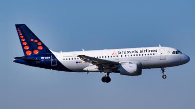 Image of aircraft registration OO-SSB - A A319-111 operated by Brussels Airlines