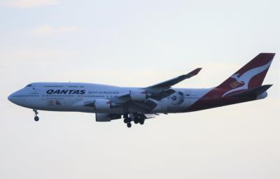 Image of aircraft registration VH-OEJ - A 747-438(ER) operated by Qantas