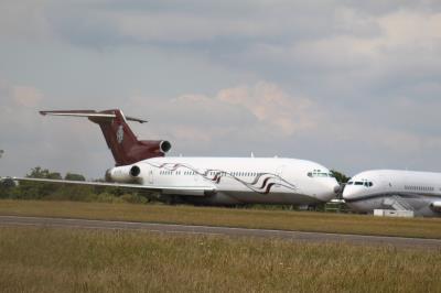 Image of aircraft registration M-FTOH - A 727-269 operated by Strong Aviation
