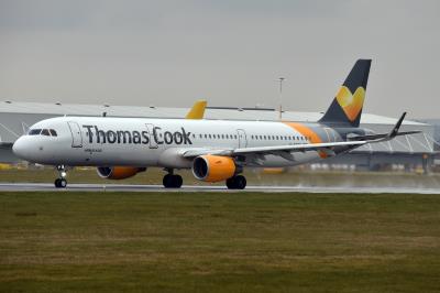 Image of aircraft registration G-TCDK - A A321-211(WL) operated by Thomas Cook Airlines