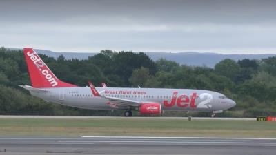 Image of aircraft registration G-GDFY - A 737-86Q operated by Jet2