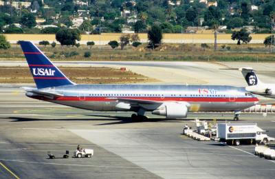 Image of aircraft registration N647US - A 767-201(ER) operated by US Air