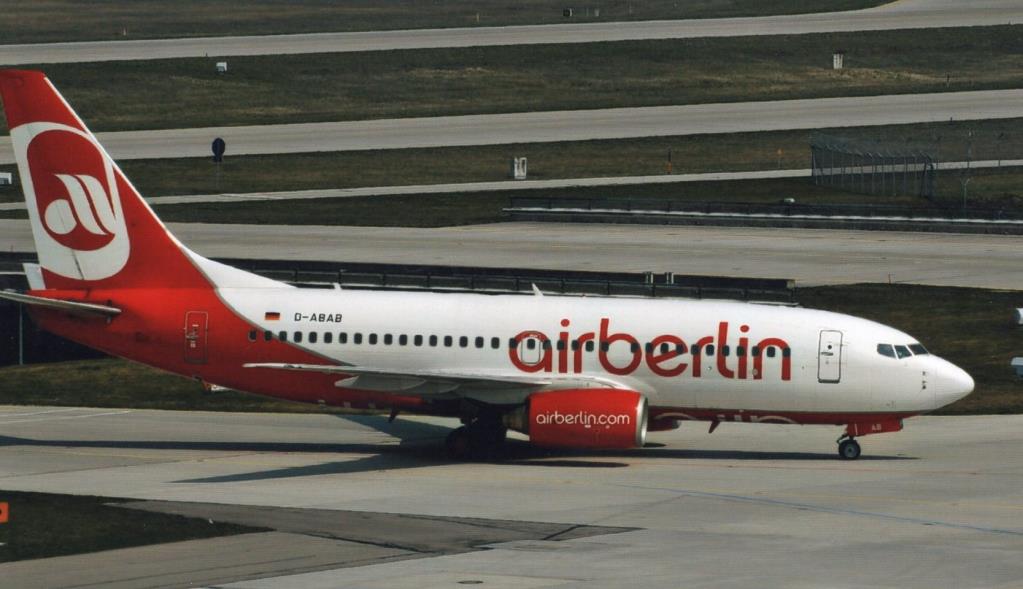 Photo of aircraft D-ABAB operated by Air Berlin