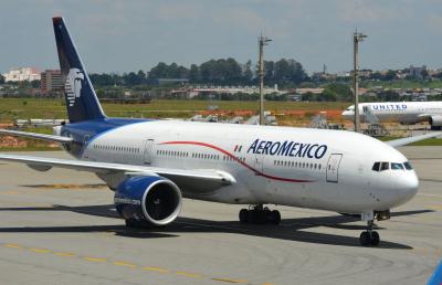 Photo of aircraft N776AM operated by Aeromexico