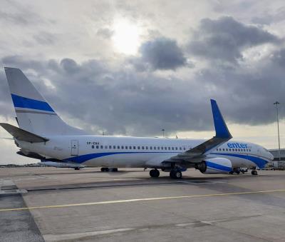 Image of aircraft registration SP-ENV - A 737-8BK(WL) operated by Enter Air