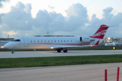 Image of aircraft registration 4L-GAF - A CRJ-200ER Challenger 850 operated by Airzena Georgian Airways